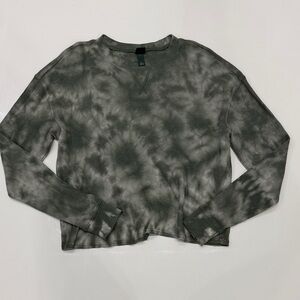 Wild Fable Olive Green Waffle Knit Top